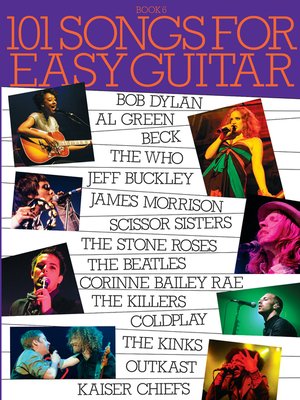 cover image of 101 Songs for Easy Guitar, Book 6